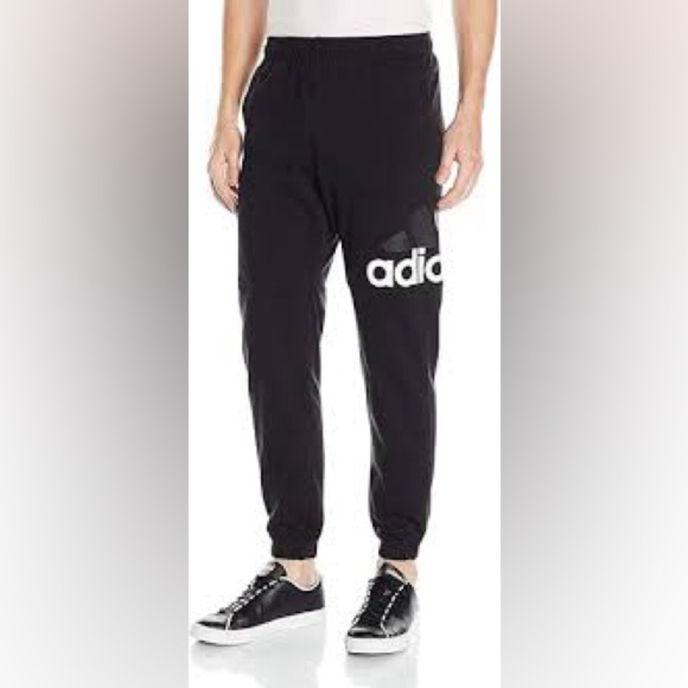 Adidas Essentials Performance Logo Athletic Jogge… - image 8